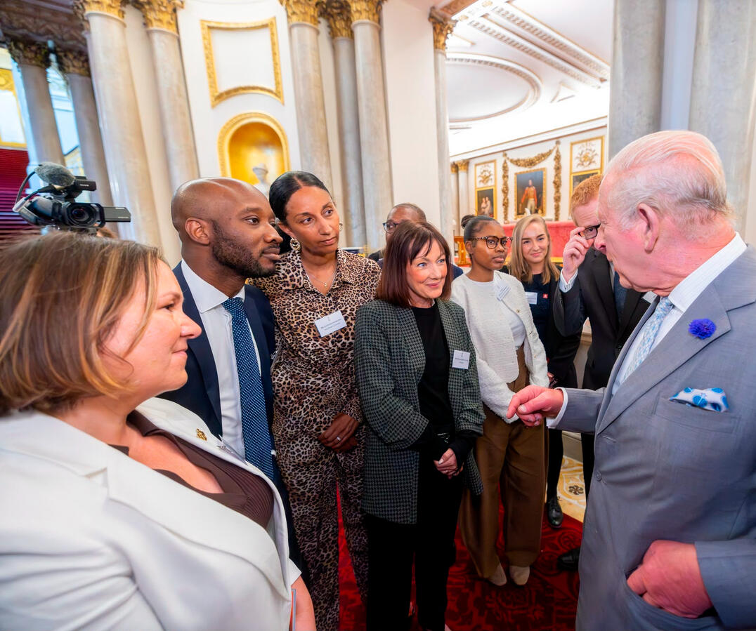Ashleigh at Buckingham Palace Youth Summit Ashleigh at Buckingham Palace Youth Summit